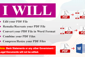 edit pdf files, screenshots and images