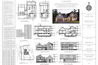 architect for city permit architectural drawings, floor plan, blueprints autocad