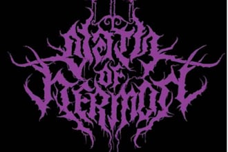 draw a metal band logo