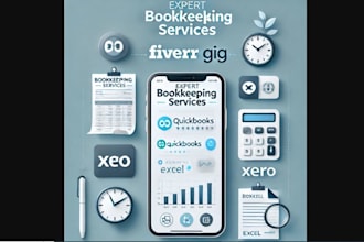 provide expert bookkeeping services quickbooks xero and more
