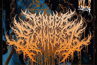 do a metal,hardcore,heavy metal, black metal band logo