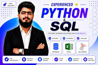 build data automation, analysis, and reporting, using python, and sql
