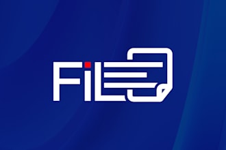 design creative wordmark, text, font logo design