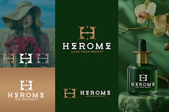 do highly luxury minimalist and modern business logo design