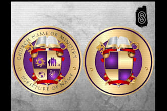 create top professional christian ministry religious unique church logo