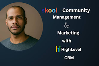 be your skool community ghl CRM expert for marketing and management