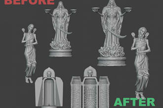 restore and fix your 3d models for printing