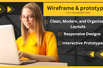 design full wireframes and prototypes