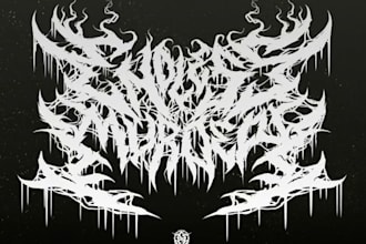 make a patch ready metal logo