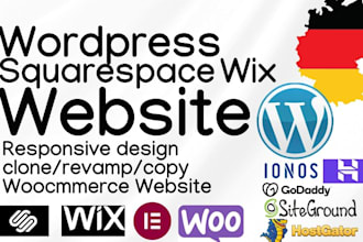 ionos website design ionos website redesign ionos wordpress woocommerce website