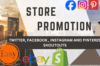 share twitter shoutouts to promote your website, etsy, ebay, shopify effectively