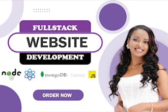 develop mern stack webite as mern stack developer, full stack developer