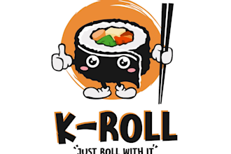 design a modern and unique japanese food brand logo