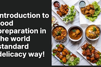 be your food recipe virtual assistant for cookbooks formatting, cooking, images