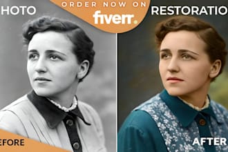 repair, unblur, upscale, colorize and sharpen your photos