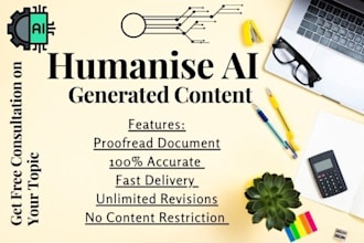 rewrite, edit, and humanize ai generated content, articles, and blog posts