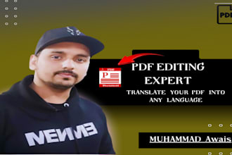 translate and format PDF document into any language