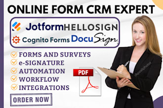 online esign jotform docusign typeform congito form hellosign boldsign pandadoc
