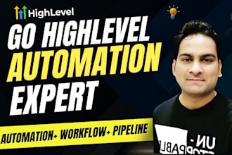 setup, build, manage, and automate gohighlevel CRM