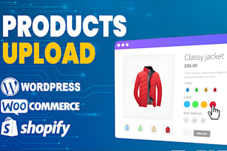 upload products listings to wordpress woocommerce shopify cron automation script