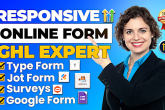 create ghl forms, jotform, typeform, online survey using google forms microsoft