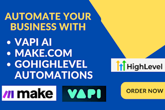 retell ai vapi synthflow inbound outbound ai with make com as make com expert