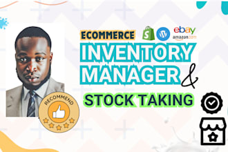 do wordpress or shopify inventory manager and product update or shopify store VA