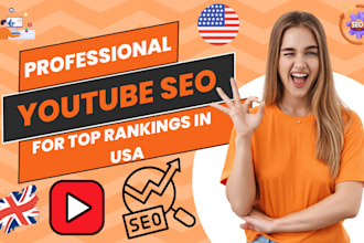 conduct professional youtube SEO to achieve top rankings