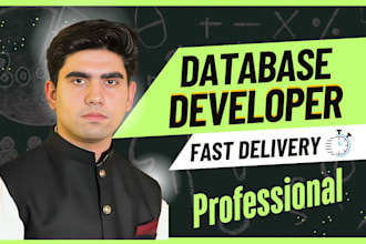 develop sql database, query , database design, erd for mysql, sql server, oracle