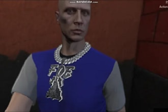 create custom fivem chain model, gun, cloth shop for gta v, fivem map, ped