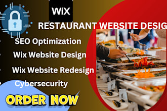 design catering website restaurant website cybersecurity food truck website