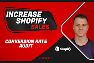 do cro audit for your shopify store, increase sales