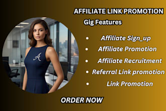 affiliate recruitment, affiliate link promotion to get more affiliate signup