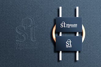 design for website shopify amazon ebay etsy  and ecommerce minimalist logo