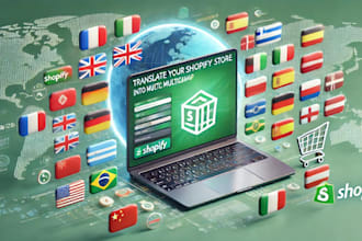 translate your shopify store into multilingual using gpt