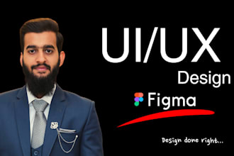 design figma UI UX, mockup for website, mobileapp, landing page, dashboard, saas