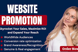 promote your website, business, product, brand, affiliate link to 10m audiences