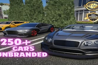completely debadge your fivem car remove all brand logo, fivem car rebranding