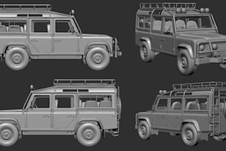 3d car modeling vehicle automotive car modeling truck 3d rendering or animation
