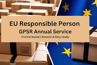 act as your eu responsible person for gpsr compliance