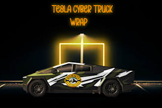 do professional tesla cyber truck, car, and van wrap