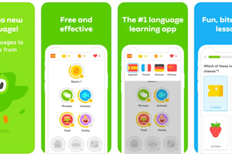 develop language learning app educational app translator app ai elearning app