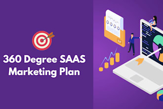 create a 360 degree saas marketing strategy and checklist