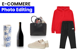 do ecommerce product photo editing and retouching in photoshop