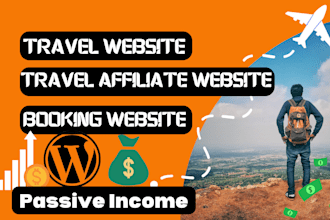do wordpress travel affiliate website travel agency website with travelpayouts