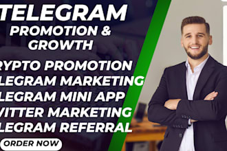 do telegram crypto promotion presale staking web3 dapp, telegram mini app