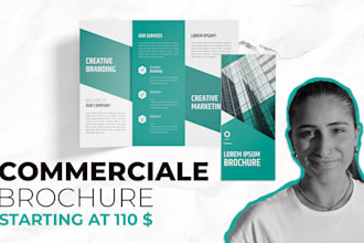 create your commerciale brochure
