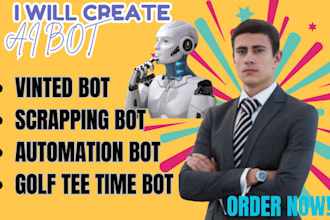 develop vinted bot vinted scrapping bot vinted automation tools