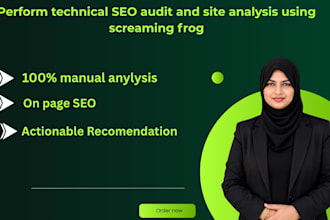 do screaming frog technical SEO audit report and website analysis