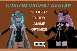 rig 3d model edit vrc and create custom vrchat avatar toggles anime emotes asset